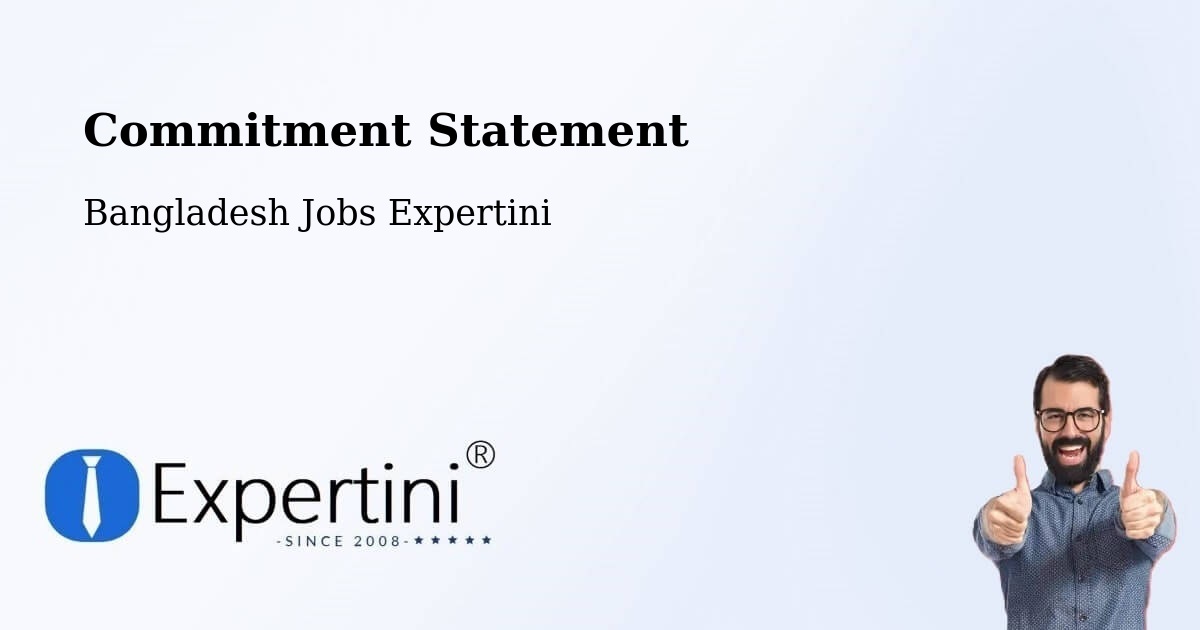 Corporate Commitment – Maulvibazar - Bangladesh Jobs Expertini